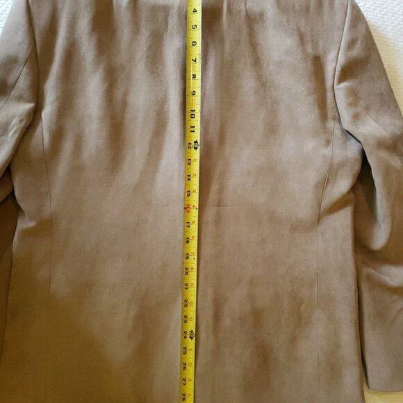 Andrew Fezza Chatham Tan Men's 2 Button Polyester Sports Coat Sz L - Picture 9 of 11